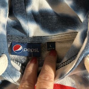 Crop top official Pepsi hoodie